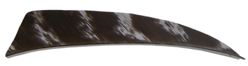 TrueFlight 4" Right Wing Shield cut Feathers - Limited Supply
