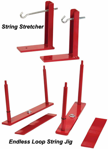 Endless Loop String Jig (no strut) w/ String Stretcher