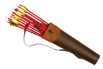 Little Rattler Youth Back Quiver