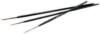 Sableline Round Cresting Brushes