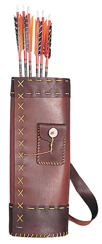 Expedition Leather Back Quiver
