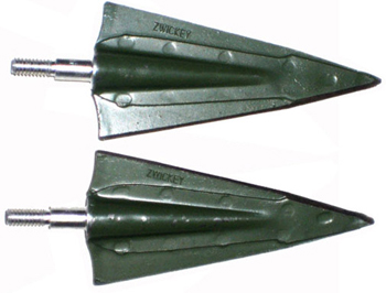 Zwickey No Mercy 2-Blade Screw-In Broadheads