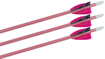 Pink Youth/Kids  Archery Arrows 6-pack