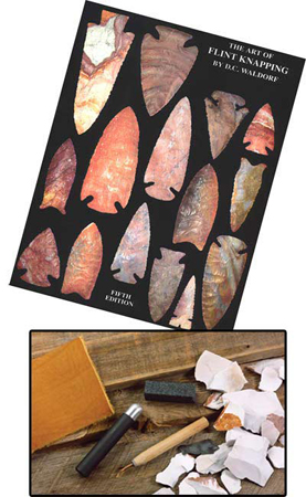 Flint Knapping Kit  And Book Combo