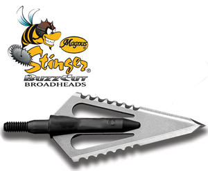 Buzz Cut 2-Blade  Serrated Broadheads