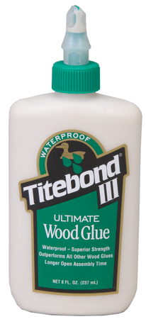 Titebond III  Waterproof   Bow  Backing Glue