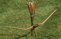 Wire Ground Bow and Arrow Quiver
