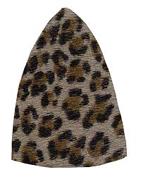 Leopard Calf Hair Plate