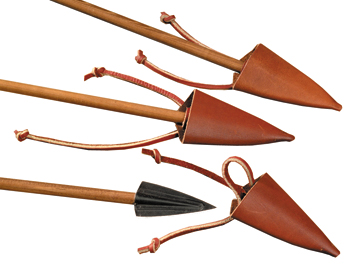 Leather Broadhead Sheath