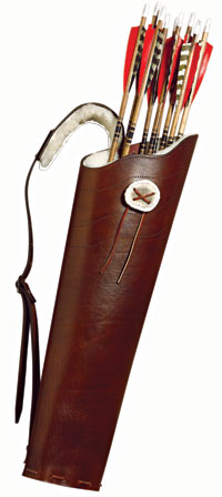 Classic Leather Back Quiver