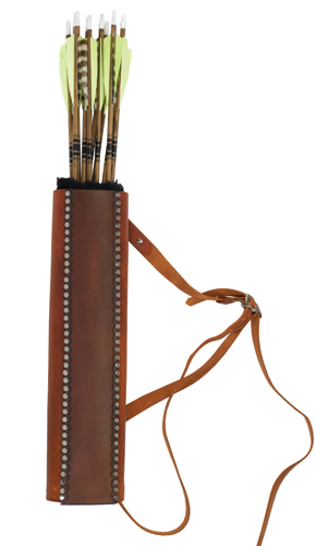 Royal Huntsman Leather Back Quiver