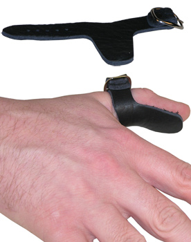 Leather Thumb Ring
