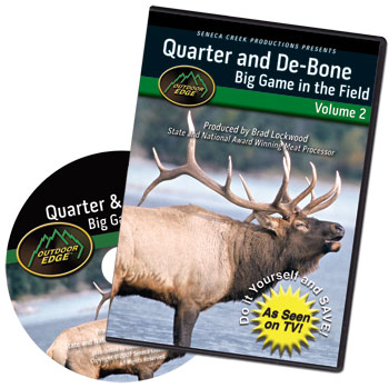 Quarter and De-Bone Big Game in the Field Volume 2 DVD