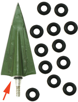 Point / Broadhead Rubber Washers