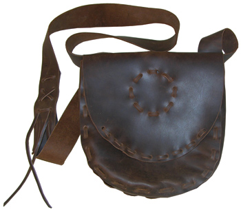 Hand Laced Leather Possible Bag