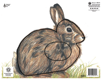 Rabbit Paper Target