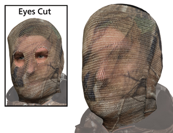 Spando-Flage Camo Headnet