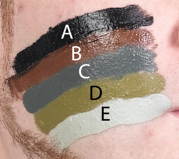 True North Camo Face Paint
