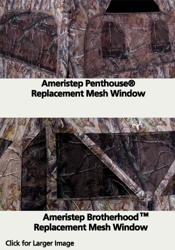 Ameristep Replacement Mesh Windows
