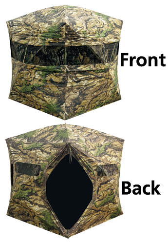 Double Bull Double WideT Door Hub Style Blind