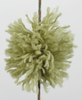 Puff Yarn  Bow String Silencers  Green Only