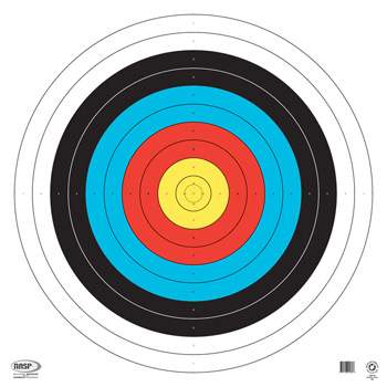 NASP 80 cm Paper Target