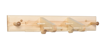 Traditional Wood Bow Rack