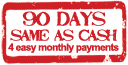 6 Months Same As Cash