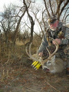 Barry Wensel with one of his many trophy Whitetails
