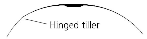 Hinged Tiller