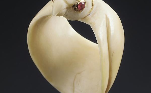 Falcon Ivory Archery Ring