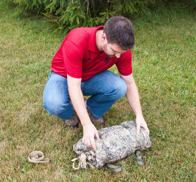 Unrolling the ghillie suit