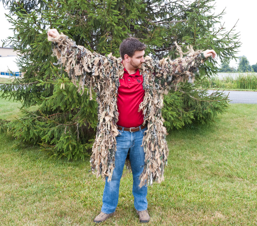 How to Make a Ghillie Suit Fit 3Rivers Archery Archer's Den Blog