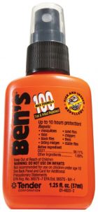 Ben's 100 Deet Tick and Insect Repellent