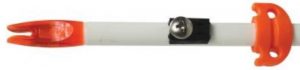 AMS Safety Slide on bowfishing arrow