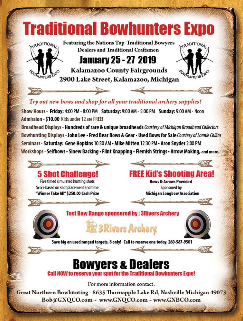 Traditional Bowhunters Expo 2019