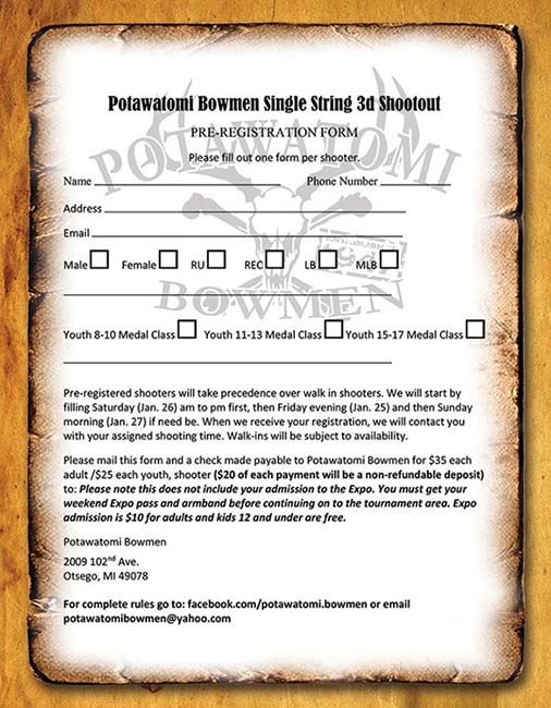 Traditional Bowhunters Expo 2019 Archer's Den 3Rivers Archery Blog