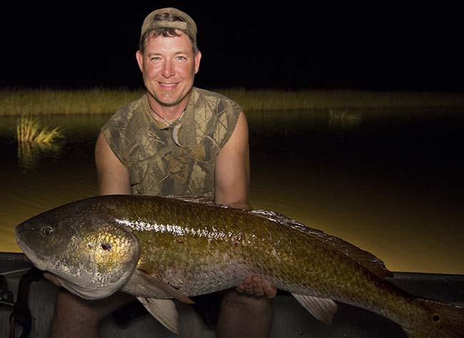 Fred Eichler out bowfishing