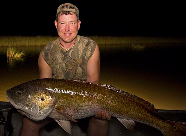 Fred Eichler out bowfishing