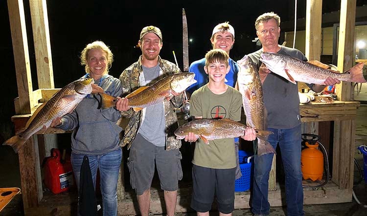 Eichler family bowfishing fun