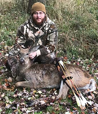 James McKenzie with 2018 Michigan Buck
