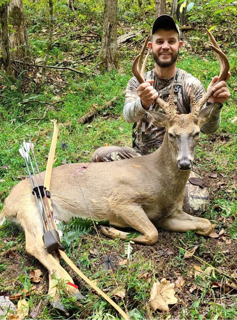 Kenny with his 2022 Virginia Whitetail Buck