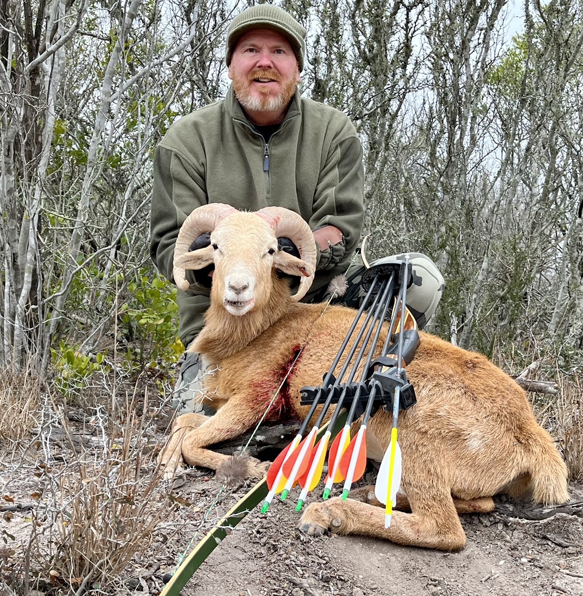 Jeff Evans with their 2022 Texas Ram