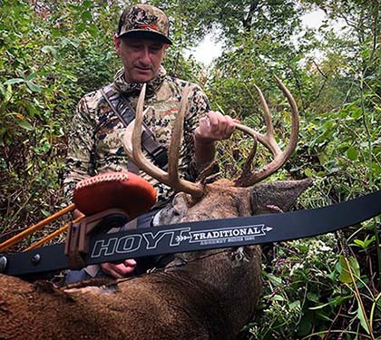 Todd Freeman with his 2019 Whitetail Deer