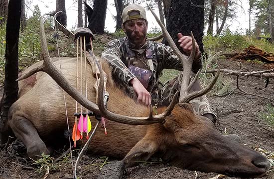 Ryan Callaghan with his 2016 Idaho Elk