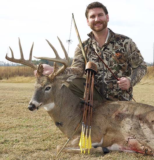 Johnathan Karch with his 2016 Kansas Whitetail Deer