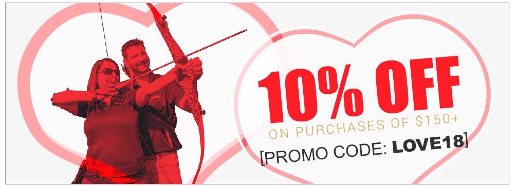 10% off on purchases of $150 plus. Promo Code: LOVE18.
