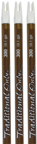 Traditional Only Wood Grain Carbon Shafting