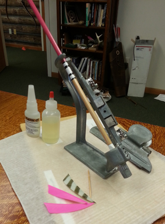 The Bitzenburger Fletching Jig