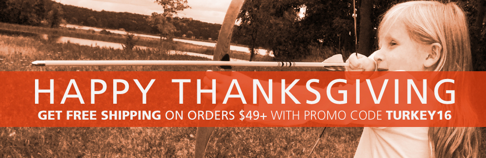 Happy Thanksgiving. Get free shipping on orders of $49+ with promo code TURKEY16